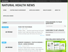 Tablet Screenshot of healthylivingproducts.com
